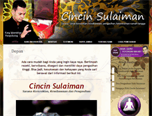 Tablet Screenshot of cincinsulaiman.com